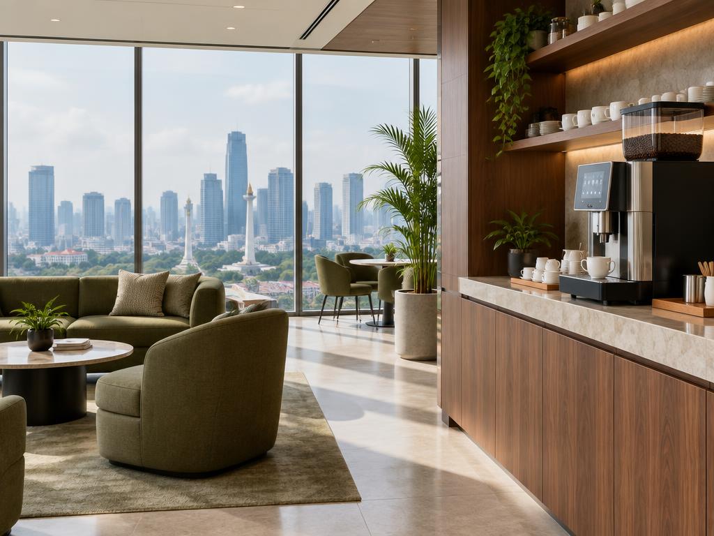 Office & Corporate coffee space — illustration